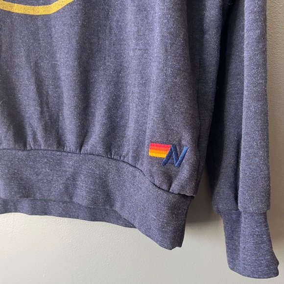 Aviator Nation Venice California Relaxed Crew Sweatshirt - Picture 4 of 9